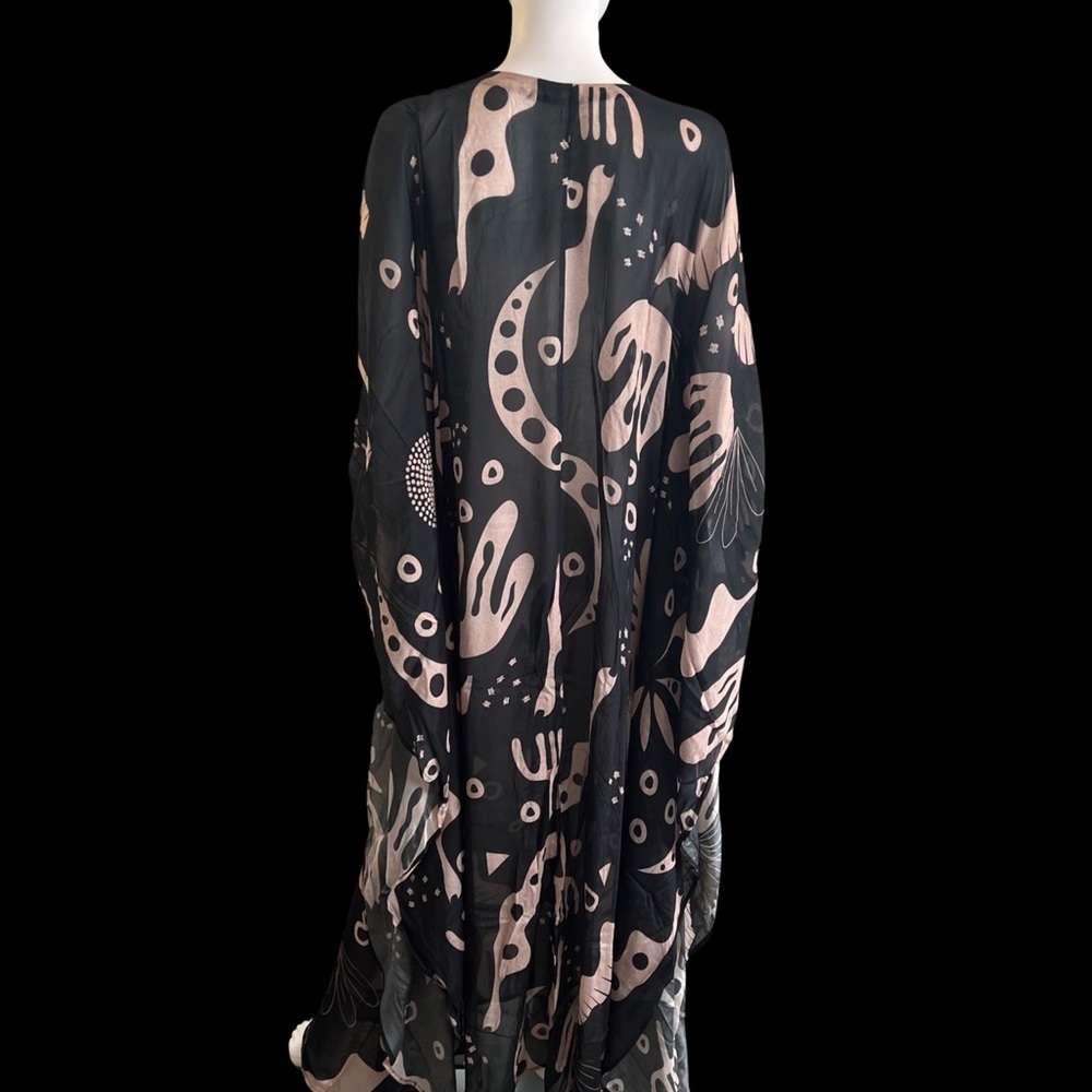 Kaftan maxi dress.